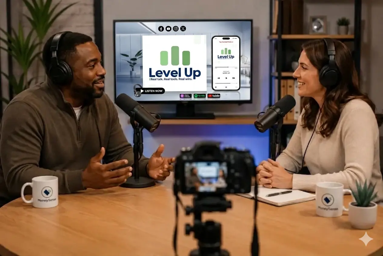 Publishing podcast video by money sense 